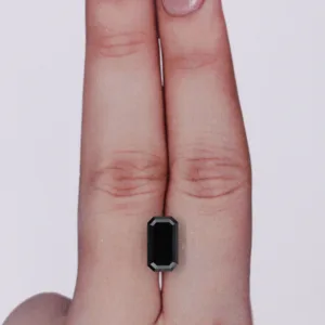 2.12 Carat Emerald Black Natural Diamond