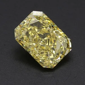 2.13 Carat Radiant Fancy Intense Yellow SI2 Natural Diamond
