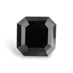 2.16 Carat Square Emerald Fancy Black VVS2 Natural Diamond