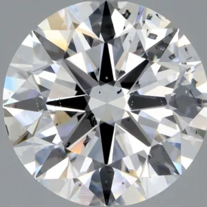 2.51 Carat Round E SI2 Natural Diamond
