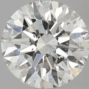 2.51 Carat Round I SI2 Natural Diamond