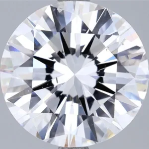 2.52 Carat Round D SI1 Natural Diamond
