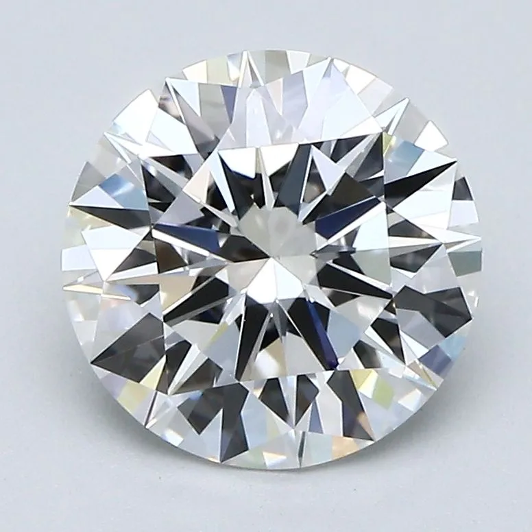 2.53 Carat Round D VVS1 Natural Diamond 1 2.53 Carat Round D VVS1 Natural Diamond