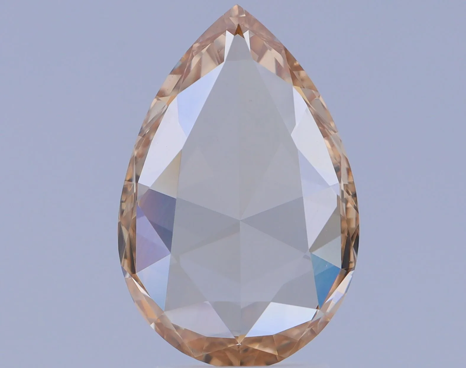 2.54 Carat Pear Fancy Brown Yellow VS2 Natural Diamond 1 2.54 Carat Pear Fancy Brown Yellow VS2 Natural Diamond