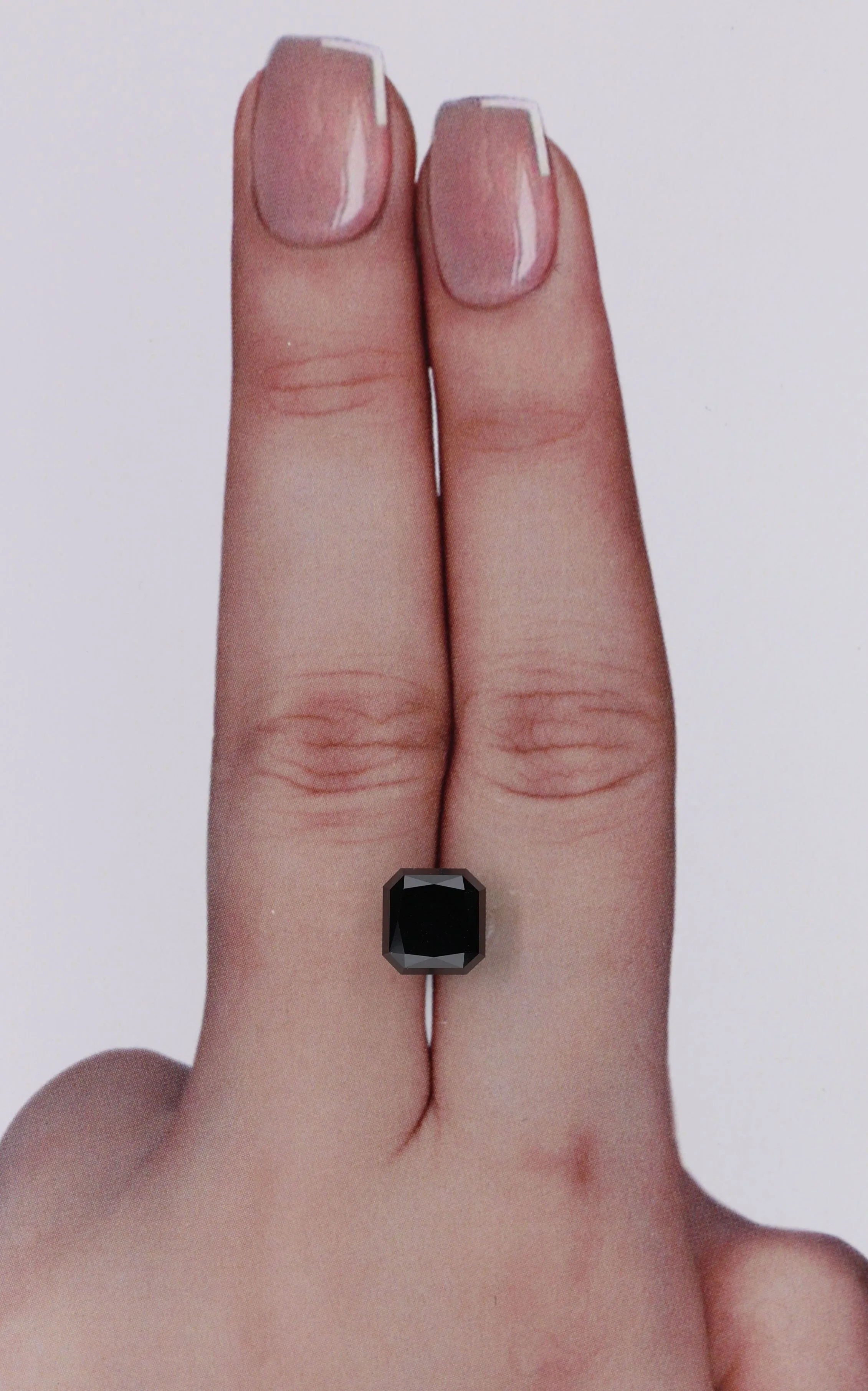 2.59 Carat Radiant Black Natural Diamond 1 2.59 Carat Radiant Black Natural Diamond