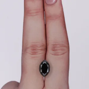 2.63 Carat Marquise Black Natural Diamond