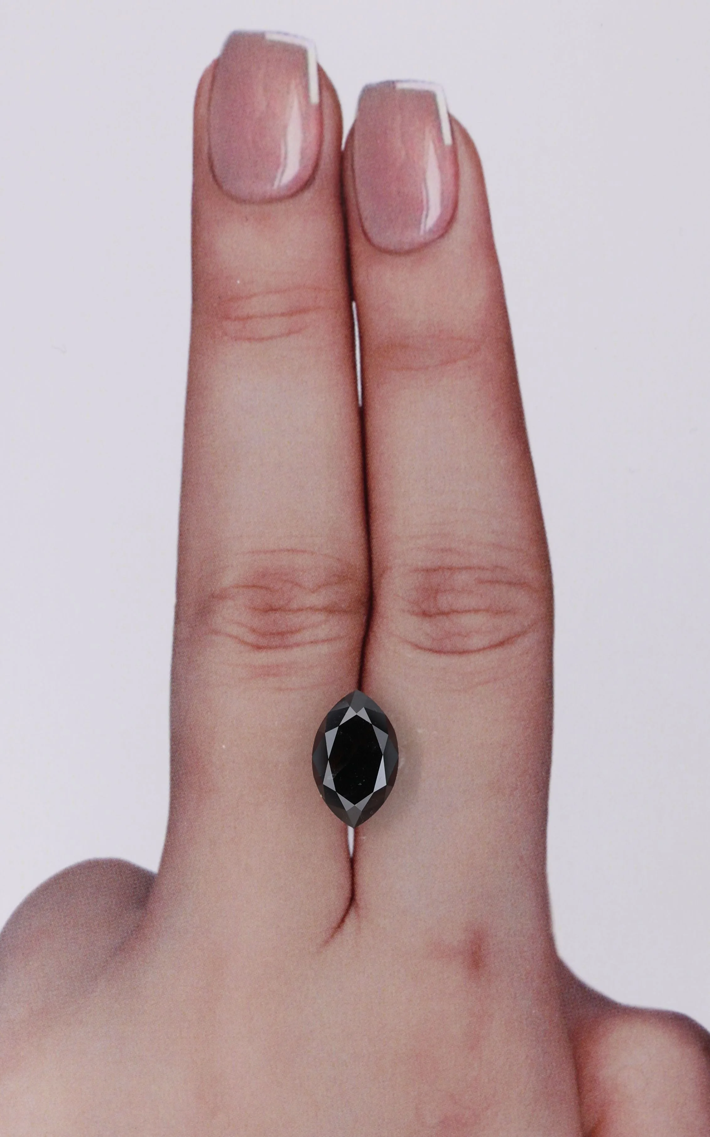 2.63 Carat Marquise Black Natural Diamond 1 2.63 Carat Marquise Black Natural Diamond
