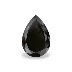 2.8 Carat Pear Fancy Black VVS2 Natural Diamond
