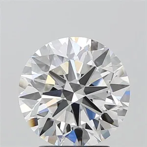 3 Carat Round E VVS2 Lab Diamond