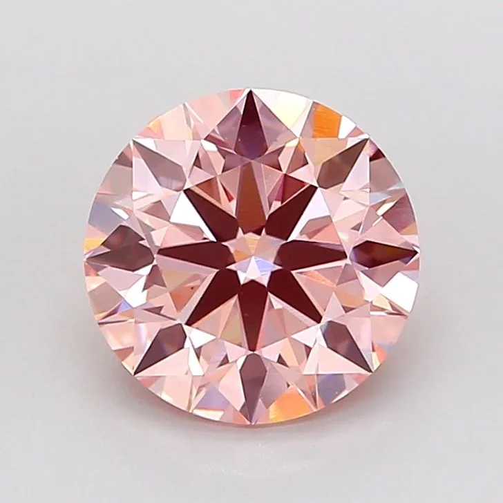 3 Carat Round Fancy Intense Pink VS1 Lab Diamond 1 3 Carat Round Fancy Intense Pink VS1 Lab Diamond