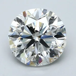 3 Carat Round H SI2 Natural Diamond
