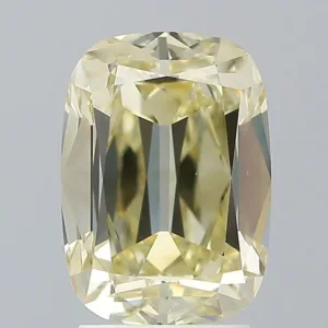 3.01 Carat Old Miner Fancy Light Yellow SI1 Natural Diamond