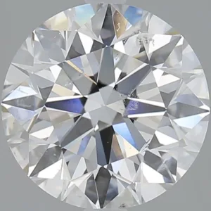 3.01 Carat Round E SI2 Natural Diamond