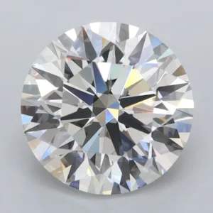 3.01 Carat Round E VVS2 Lab Diamond