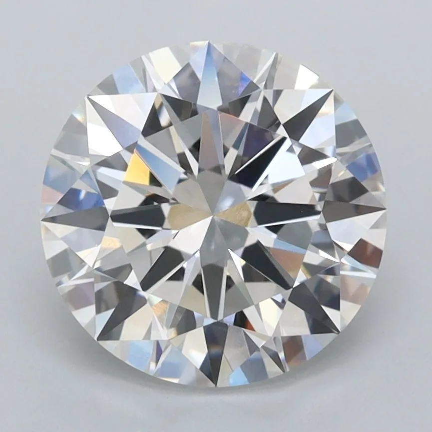 3.01 Carat Round E VVS2 Lab Diamond 1 3.01 Carat Round E VVS2 Lab Diamond