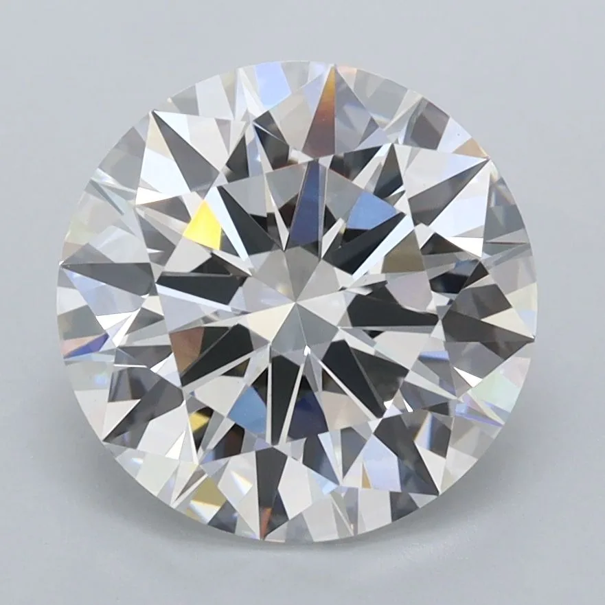 3.01 Carat Round E VVS2 Lab Diamond 1 3.01 Carat Round E VVS2 Lab Diamond