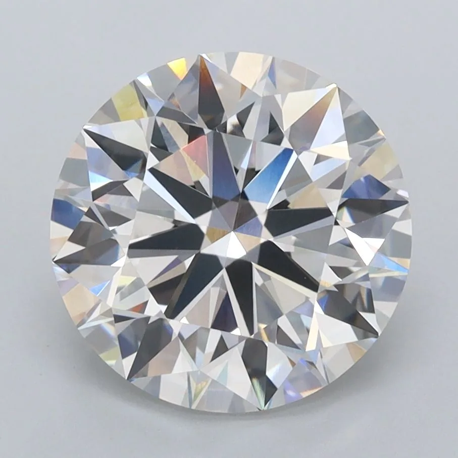 3.01 Carat Round E VVS2 Lab Diamond 1 3.01 Carat Round E VVS2 Lab Diamond