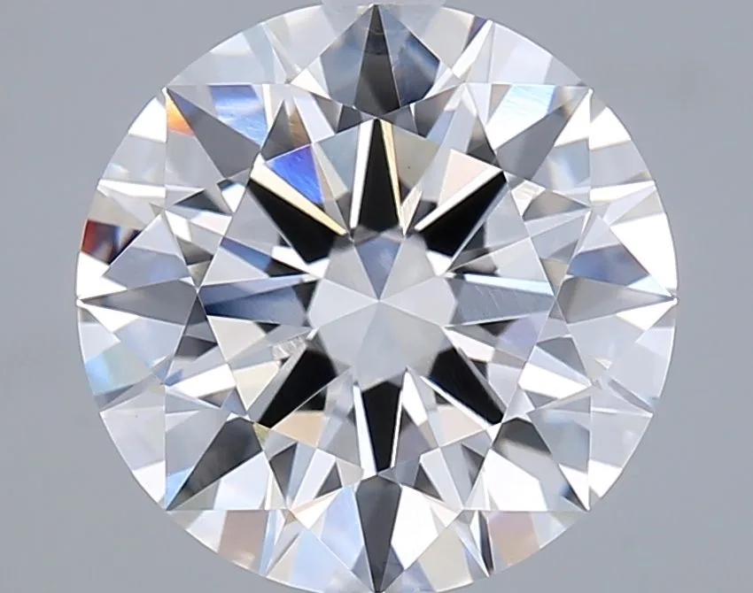 3.01 Carat Round E VVS2 Lab Diamond 1 3.01 Carat Round E VVS2 Lab Diamond