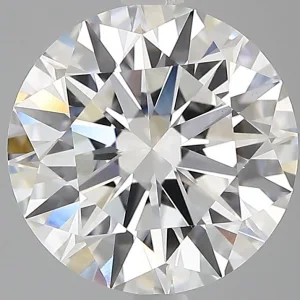 3.01 Carat Round E VVS2 Lab Diamond