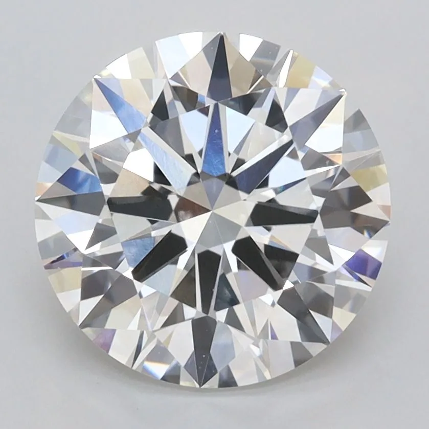 3.01 Carat Round F VVS2 Lab Diamond 1 3.01 Carat Round F VVS2 Lab Diamond