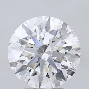 3.01 Carat Round F VVS2 Lab Diamond