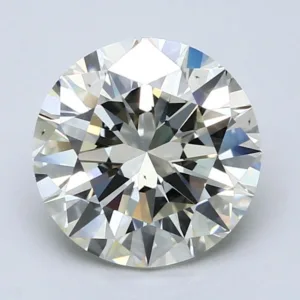 3.01 Carat Round M VS2 Natural Diamond