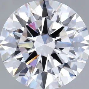 3.02 Carat Round D VVS2 Lab Diamond
