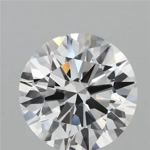 3.02 Carat Round D VVS2 Lab Diamond