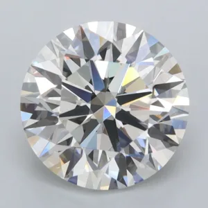 3.02 Carat Round E VVS2 Lab Diamond