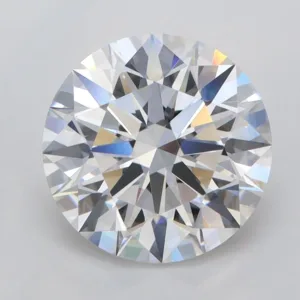 3.02 Carat Round E VVS2 Lab Diamond
