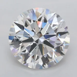 3.02 Carat Round E VVS2 Lab Diamond