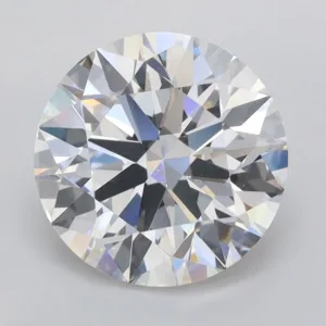 3.02 Carat Round E VVS2 Lab Diamond