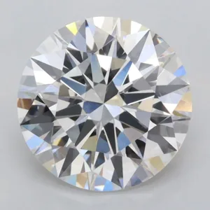 3.02 Carat Round E VVS2 Lab Diamond