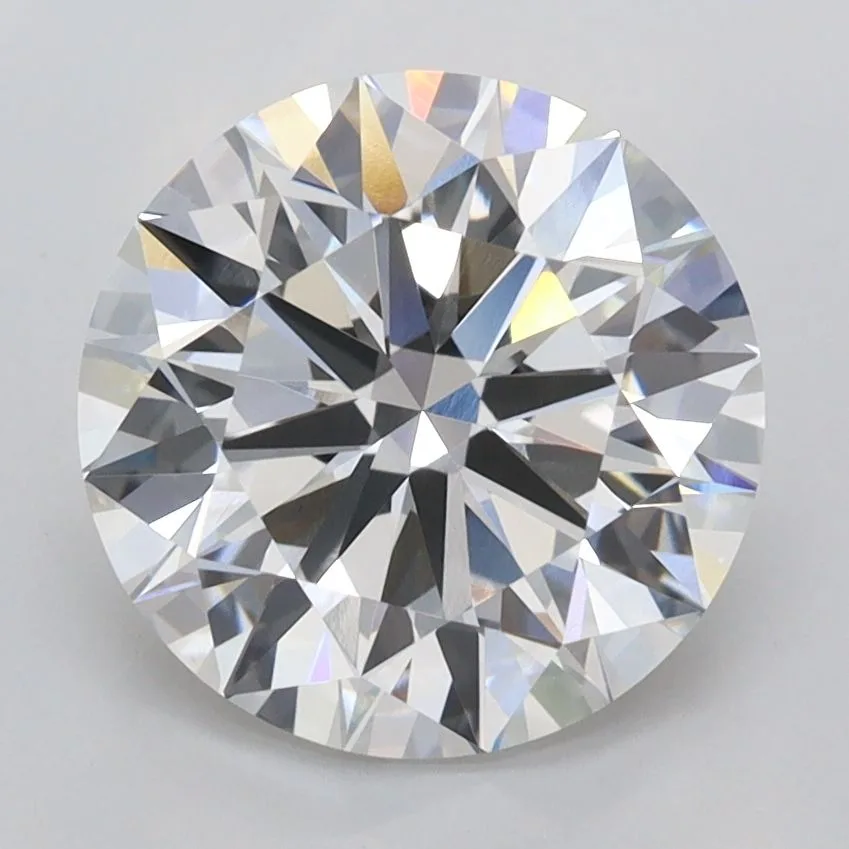 3.02 Carat Round E VVS2 Lab Diamond 1 3.02 Carat Round E VVS2 Lab Diamond