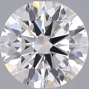 3.02 Carat Round F VVS2 Lab Diamond