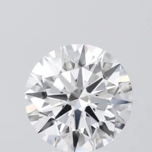 3.02 Carat Round F VVS2 Lab Diamond