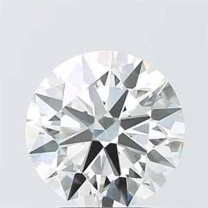 3.02 Carat Round F VVS2 Lab Diamond