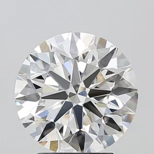 3.02 Carat Round F VVS2 Lab Diamond