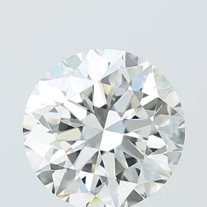 3.02 Carat Round F VVS2 Lab Diamond