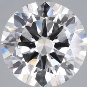 3.02 Carat Round F VVS2 Lab Diamond
