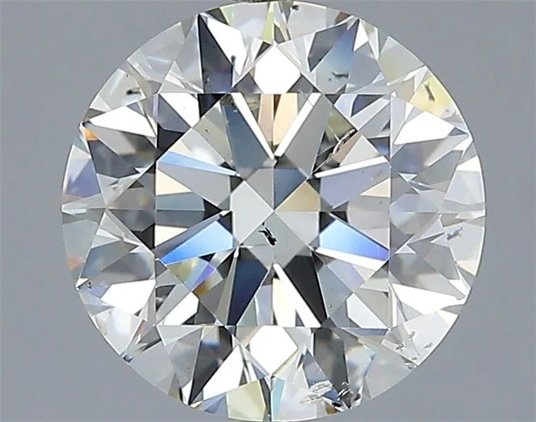 3.02 Carat Round K SI2 Natural Diamond 1 3.02 Carat Round K SI2 Natural Diamond