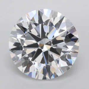 3.03 Carat Round D VVS2 Lab Diamond
