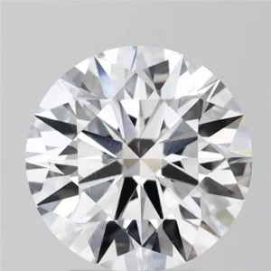 3.03 Carat Round D VVS2 Lab Diamond