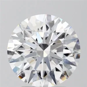 3.03 Carat Round D VVS2 Lab Diamond
