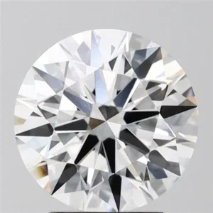 3.03 Carat Round D VVS2 Lab Diamond