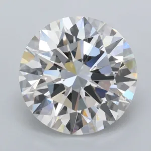 3.03 Carat Round E VVS2 Lab Diamond