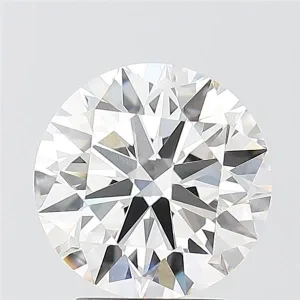 3.03 Carat Round F VVS2 Lab Diamond