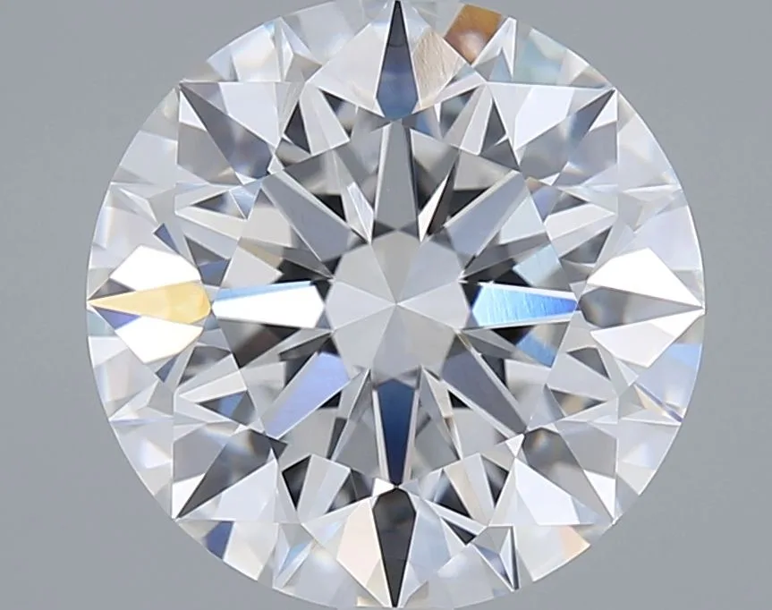 3.04 Carat Round D VVS2 Lab Diamond 1 3.04 Carat Round D VVS2 Lab Diamond