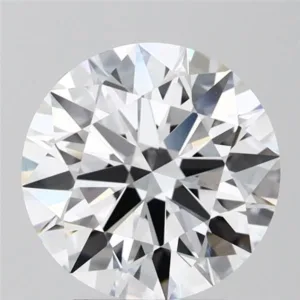 3.04 Carat Round D VVS2 Lab Diamond