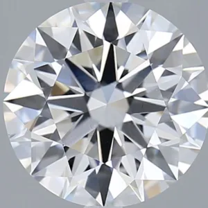 3.04 Carat Round D VVS2 Lab Diamond